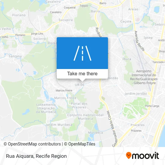 Rua Aiquara map