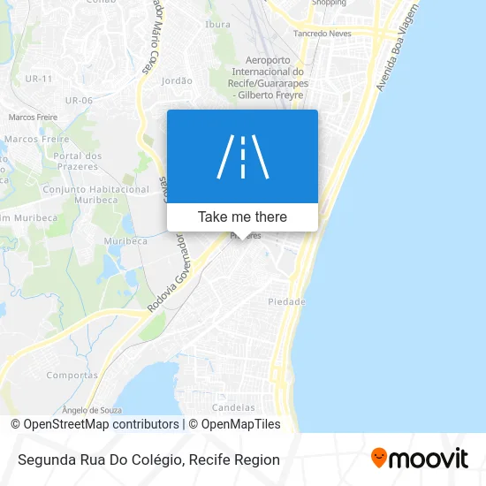 Segunda Rua Do Colégio map