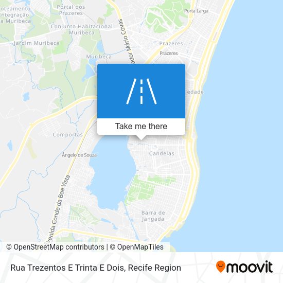 Rua Trezentos E Trinta E Dois map
