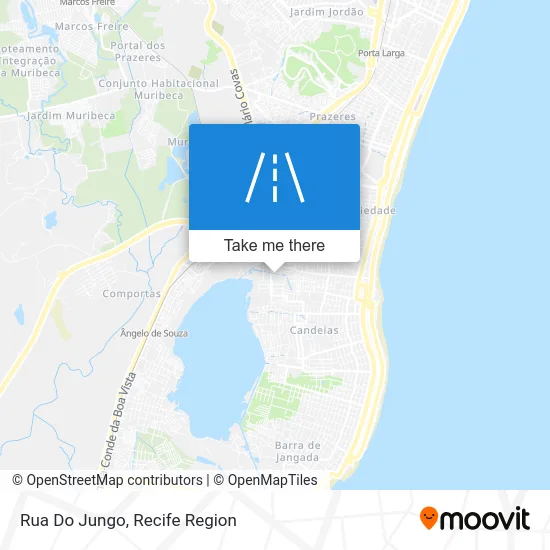 Rua Do Jungo map