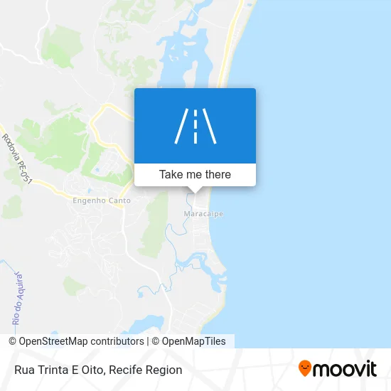 Rua Trinta E Oito map