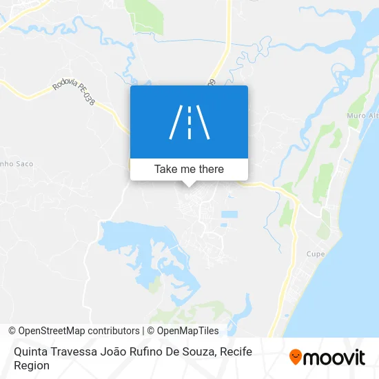 Quinta Travessa João Rufino De Souza map