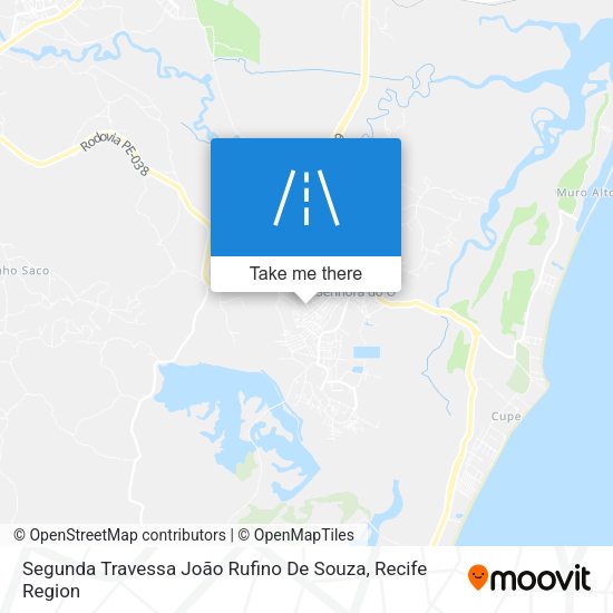 Segunda Travessa João Rufino De Souza map