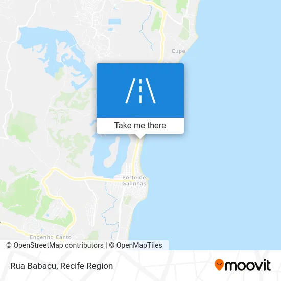 Rua Babaçu map