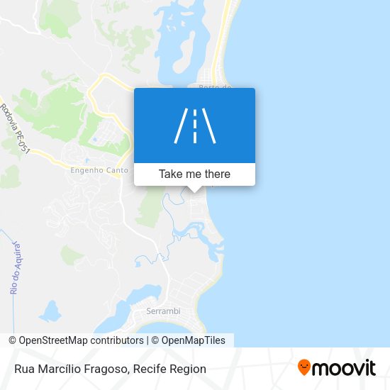 Rua Marcílio Fragoso map