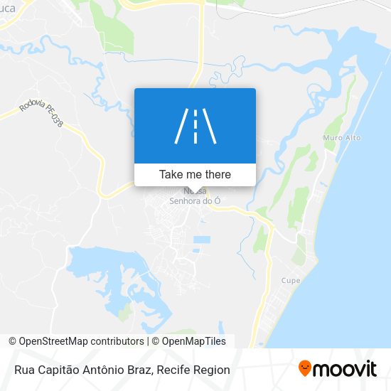 Rua Capitão Antônio Braz map