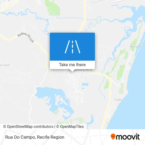Rua Do Campo map