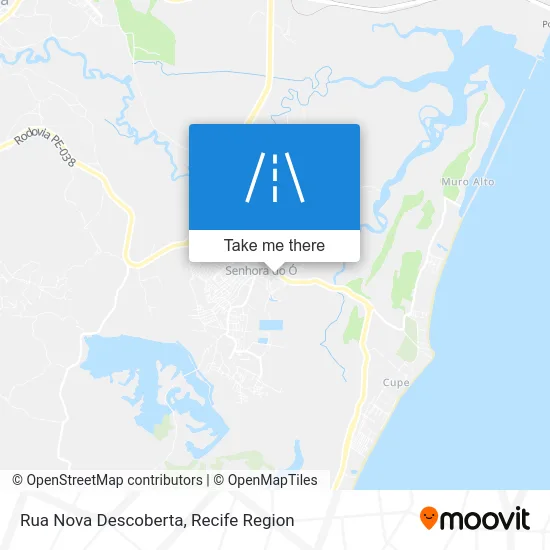 Rua Nova Descoberta map