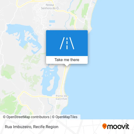 Rua Imbuzeiro map