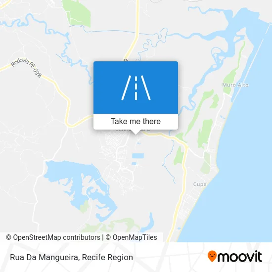 Rua Da Mangueira map