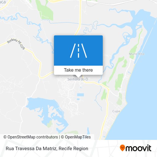 Rua Travessa Da Matriz map