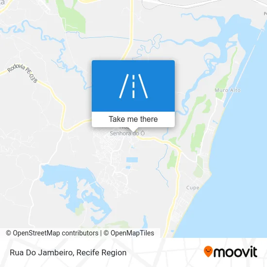 Rua Do Jambeiro map