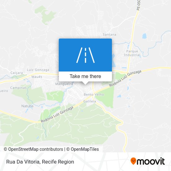 Rua Da Vitoria map