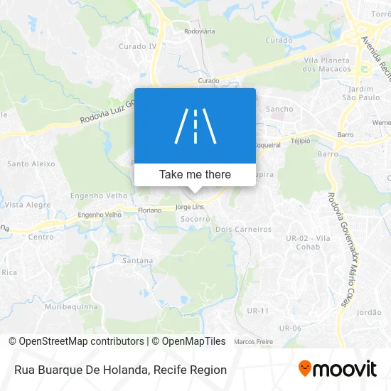 Rua Buarque De Holanda map