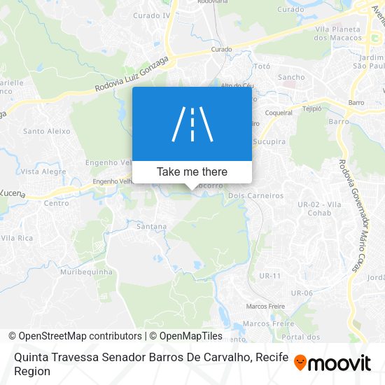 Quinta Travessa Senador Barros De Carvalho map