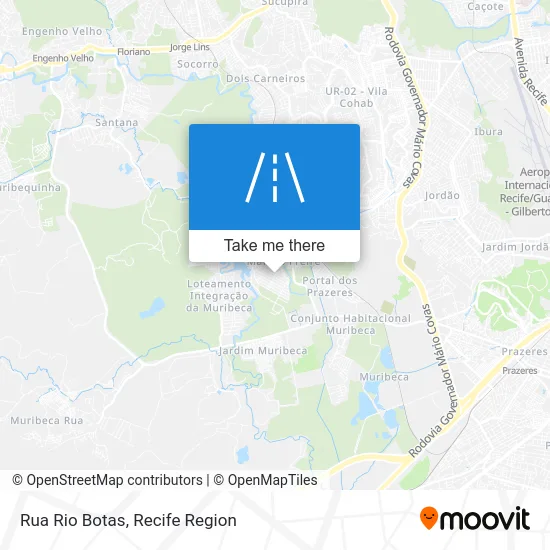 Rua Rio Botas map