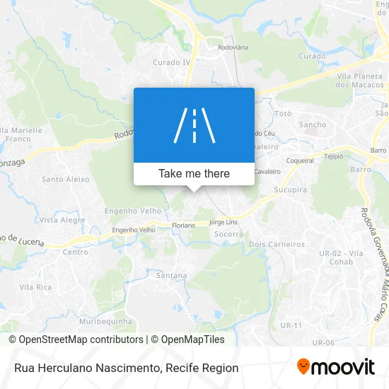 Rua Herculano Nascimento map