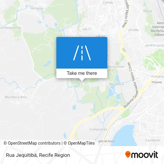 Rua Jequitibá map