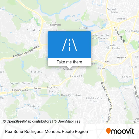 Rua Sofia Rodrigues Mendes map