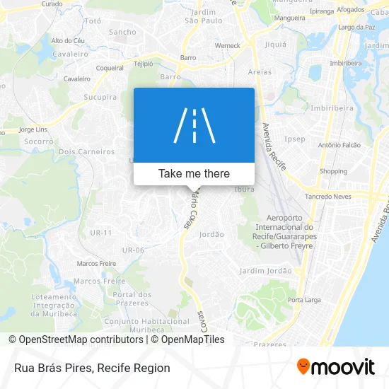 Rua Brás Pires map