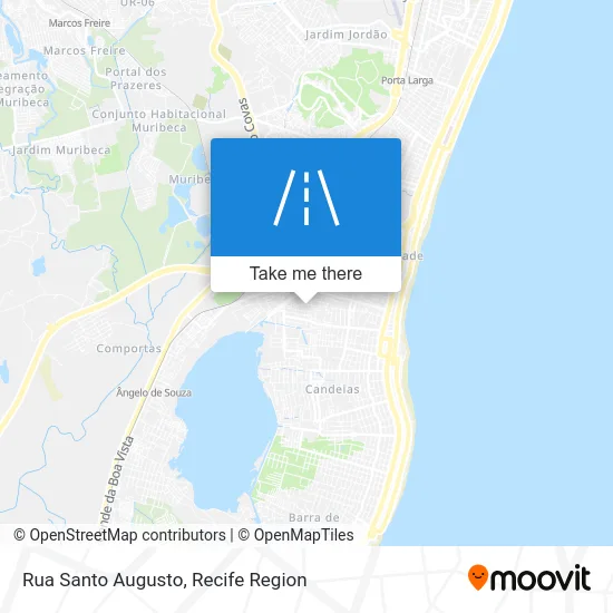 Rua Santo Augusto map