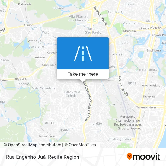 Rua Engenho Juá map