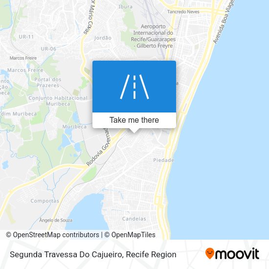 Segunda Travessa Do Cajueiro map