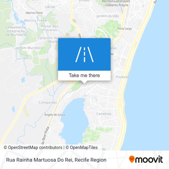 Rua Rainha Martuosa Do Rei map