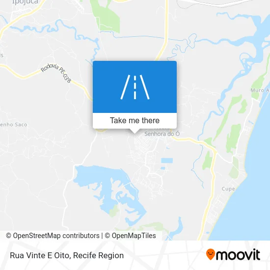 Rua Vinte E Oito map