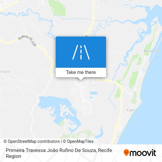Primeira Travessa João Rufino De Souza map