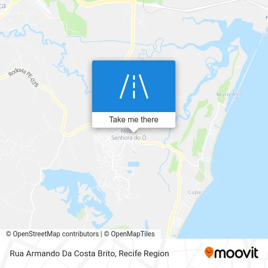 Rua Armando Da Costa Brito map