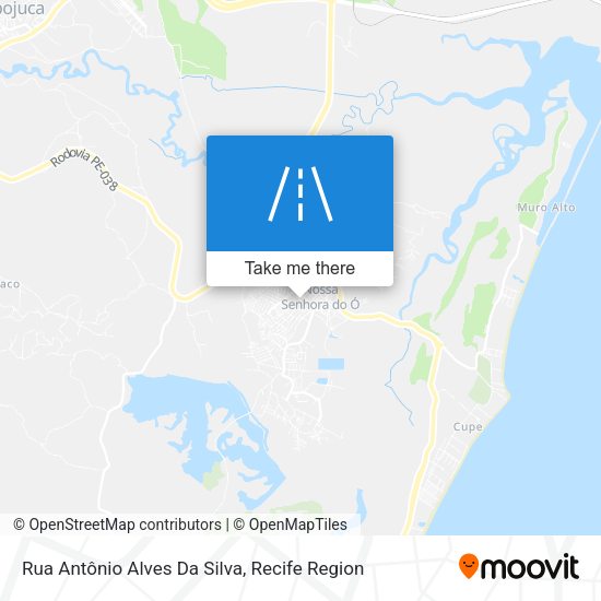 Rua Antônio Alves Da Silva map