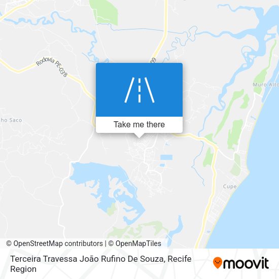 Terceira Travessa João Rufino De Souza map