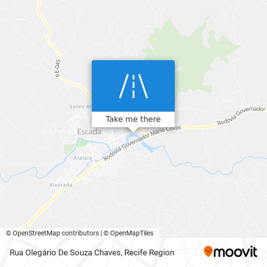 Rua Olegário De Souza Chaves map