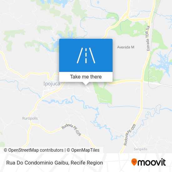 Rua Do Condominio Gaibu map