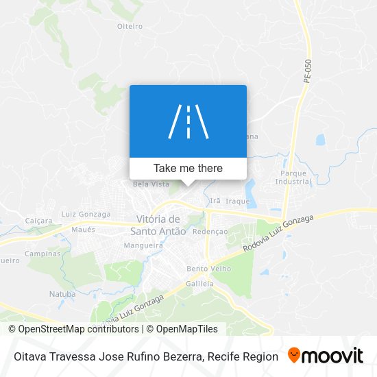Oitava Travessa Jose Rufino Bezerra map