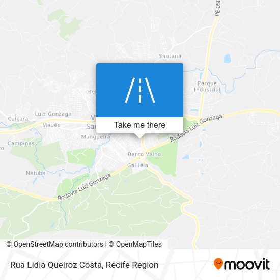 Rua Lidia Queiroz Costa map