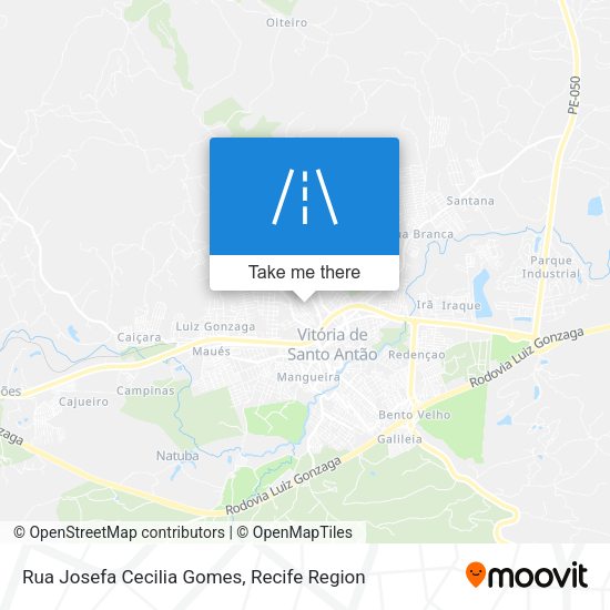Rua Josefa Cecilia Gomes map