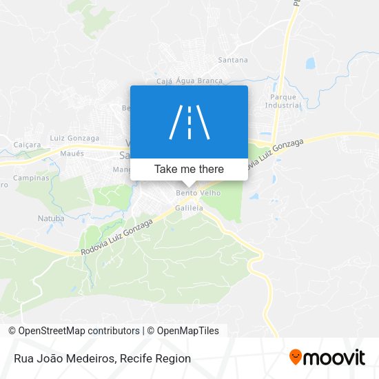 Rua João Medeiros map