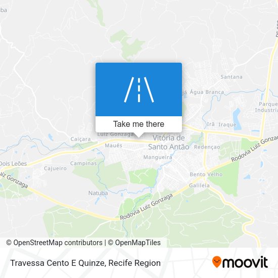 Travessa Cento E Quinze map