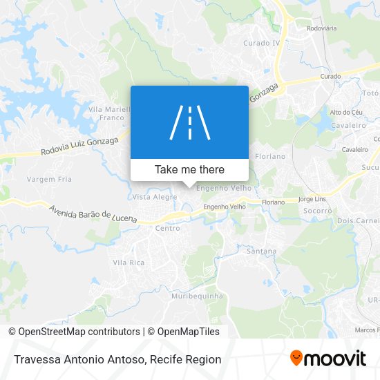 Travessa Antonio Antoso map