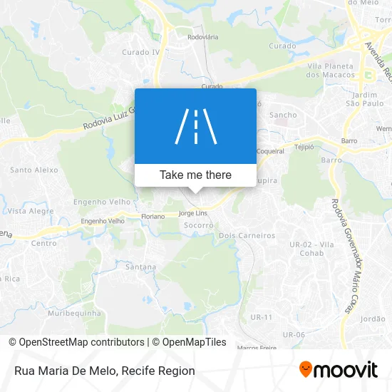 Rua Maria De Melo map