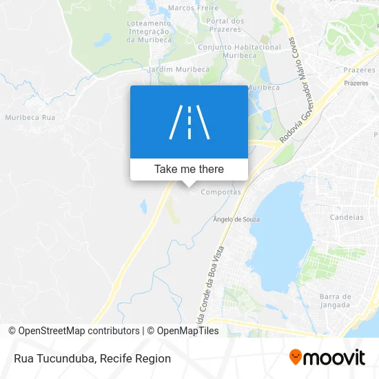 Rua Tucunduba map