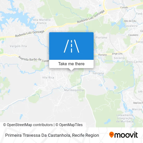 Primeira Travessa Da Castanhola map