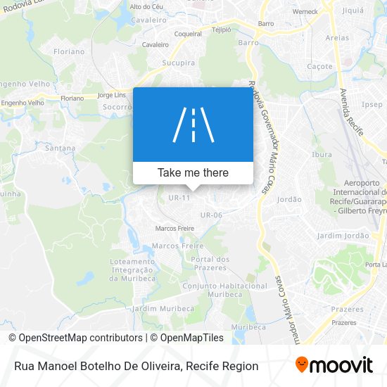 Rua Manoel Botelho De Oliveira map