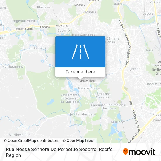 Rua Nossa Senhora Do Perpetuo Socorro map