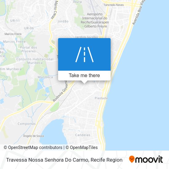 Travessa Nossa Senhora Do Carmo map