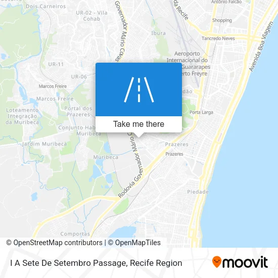 I A Sete De Setembro Passage map