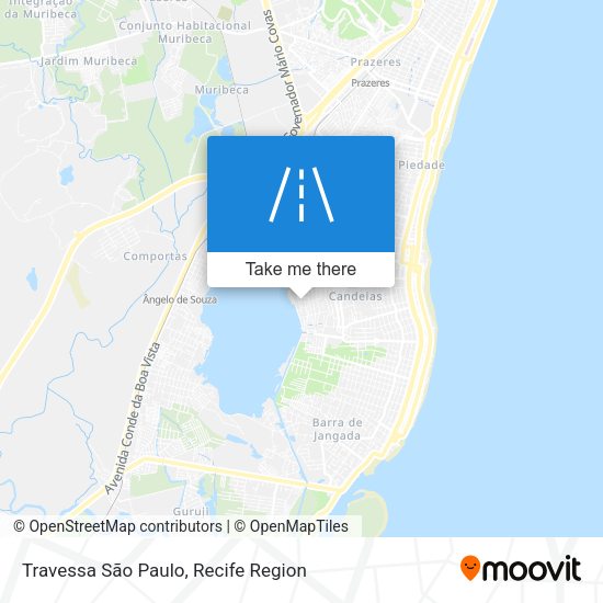 Travessa São Paulo map