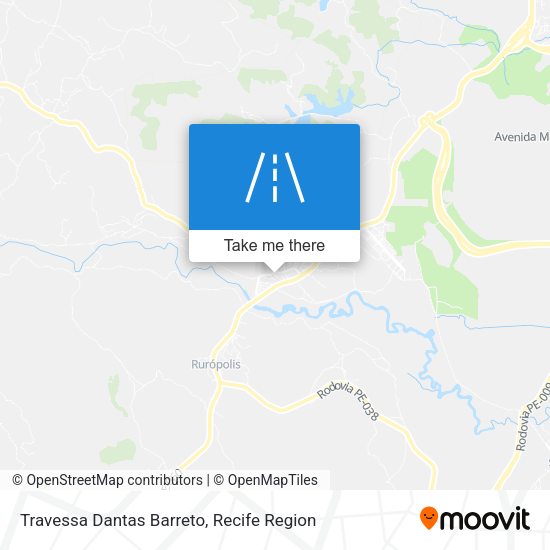 Travessa Dantas Barreto map